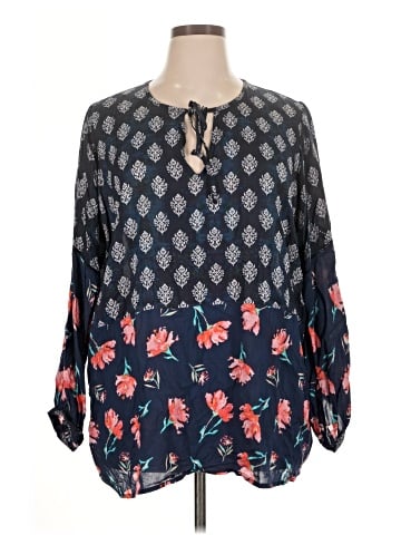 Tolani Long Sleeve Blouse (view 1)