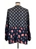 Tolani 100% Modal Blue Long Sleeve Blouse Size XL - photo 2