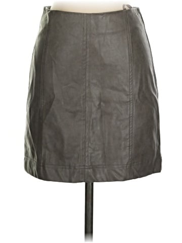 She + Sky Faux Leather Skirt (view 1)