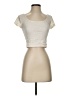 Mossimo Supply Co. Ivory Short Sleeve Top Size XS - photo 1