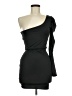 Windsor Solid Black Cocktail Dress Size M - photo 1