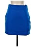 Zara Solid Blue Casual Skirt Size S - photo 1
