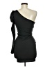 Windsor Solid Black Cocktail Dress Size M - photo 2