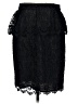 MG Collection 100% Polyester Black Formal Skirt Size 10 - photo 2