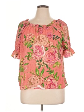 Counterparts Short Sleeve Blouse
