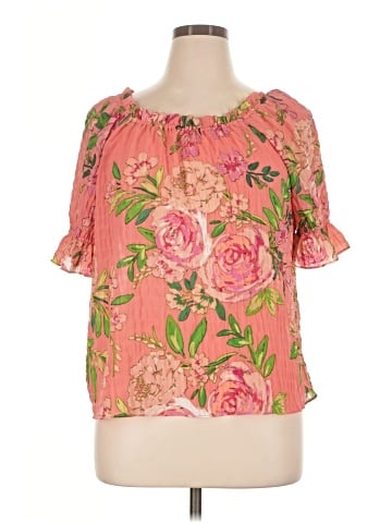 Counterparts Short Sleeve Blouse (view 1)