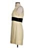 Bebe Color Block Ivory Cocktail Dress Size 6 - photo 5
