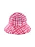 Topshop Checkered-gingham Pink Hat One size - photo 1