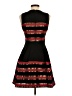 Ark & Co. 100% Polyester Stripes Black Cocktail Dress Size S - photo 2