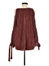 Entro Burgundy Long Sleeve Blouse Size M - photo 2