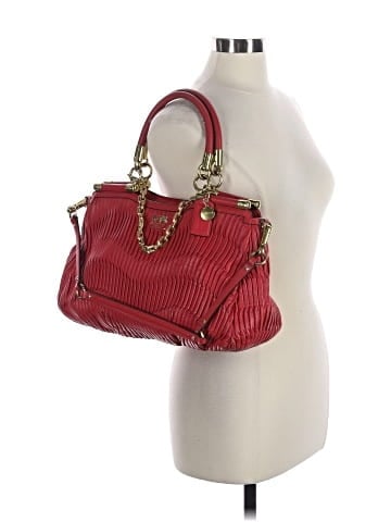Coach Leather Satchel (view 2)