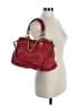 Coach 100% Leather Solid Stripes Red Leather Satchel One size - photo 2