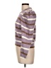 Derek Lam 10 Crosby Stripes Purple Wool Pullover Sweater Size L - photo 5