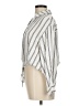 Unbranded 100% Rayon Stripes Ivory Long Sleeve Blouse Size M - photo 5