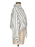 Unbranded 100% Rayon Stripes Ivory Long Sleeve Blouse Size M - photo 4
