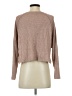 Socialite Brown Long Sleeve Top Size S - photo 2