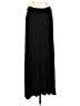 Renee C. Solid Black Formal Skirt Size L - photo 1