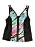 Unbranded Graphic Black Swimsuit Top Size L - photo 1