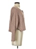 Socialite Brown Long Sleeve Top Size S - photo 4