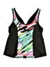Unbranded Graphic Black Swimsuit Top Size L - photo 2