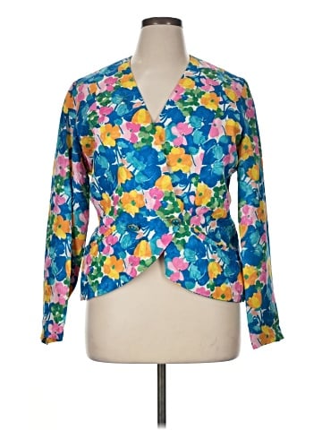 Anne Crimmins for Umi Collection Silk Blazer (view 1)