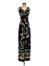 Muse Paisley Brown Casual Dress Size 4 - photo 1