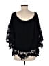 Muche et Muchette 100% Polyester Black 3/4 Sleeve Blouse One size - photo 2