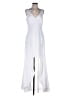 BCBGMAXAZRIA 100% Polyester White Casual Dress Size 8 - photo 1