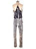 Young Fabulous & Broke Metallic Silver Jumpsuit Size S - photo 2
