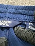 Lands' End 100% Polyester Color Block Blue Shorts Size 14 - photo 3