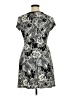 Connected Apparel Paisley Gray Casual Dress Size 10 (petite) - photo 2
