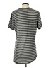 Assorted Brands Stripes Gray Short Sleeve T-Shirt Size S - photo 2