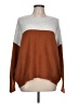 Vince Camuto Color Block Brown Pullover Sweater Size L - photo 1
