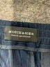 Scotch & Soda Chevron-herringbone Blue Casual Pants Size 32 waist - photo 7