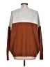 Vince Camuto Color Block Brown Pullover Sweater Size L - photo 2