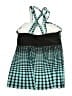 Unbranded Houndstooth Teal Swimsuit Top Size XL - photo 2