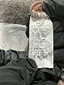 Ginger G. Tie-dye Gray Cocktail Dress Size M - photo 8