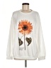 Shein White Sweatshirt Size L - photo 1
