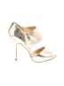 Nine West Metallic Gold Sandals Size 6 1/2 - photo 1