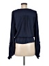 Ramy Brook 100% Polyester Blue Long Sleeve Blouse Size M - photo 2