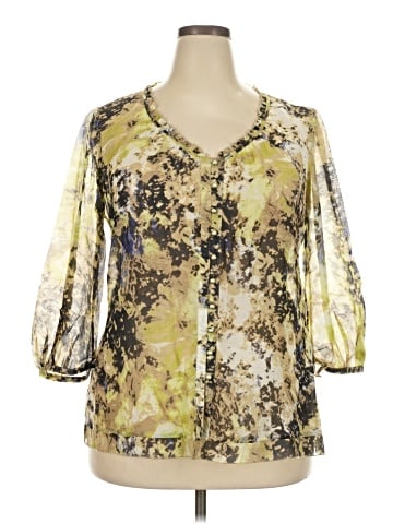 Zozo 3/4 Sleeve Blouse (view 1)