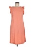 Universal Thread Solid Orange Casual Dress Size M - photo 1
