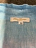 Assorted Brands Blue 3/4 Sleeve Button-Down Shirt Size M - photo 7