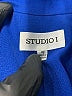 Studio 1 100% Polyester Color Block Blue Short Sleeve Blouse Size 18 - photo 7
