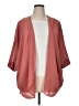 Zenana Outfitters 100% Polyester Pink Kimono Size 1X - photo 1