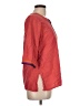 Westside Red 3/4 Sleeve Blouse Size L - photo 4