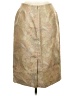 Le Suit 100% Polyester Paisley Gold Formal Skirt Size 6 - photo 2