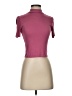 Babaton Burgundy Short Sleeve Turtleneck Size S - photo 1