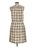 Ann Taylor LOFT 100% Polyester Tweed Ivory Casual Dress Size 12 - photo 2