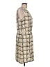 Ann Taylor LOFT 100% Polyester Tweed Ivory Casual Dress Size 12 - photo 4